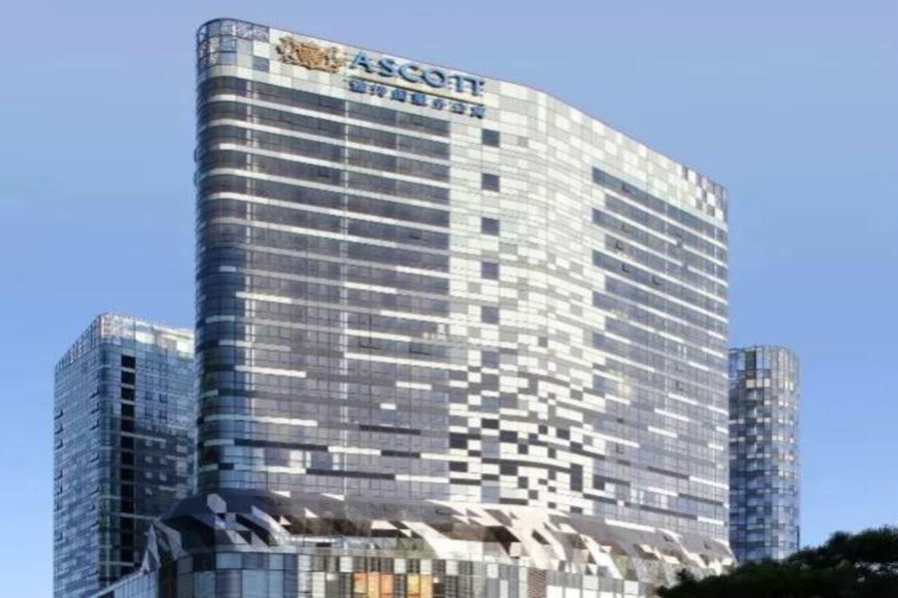 Ascott Raffles City Beijing Bagian luar foto