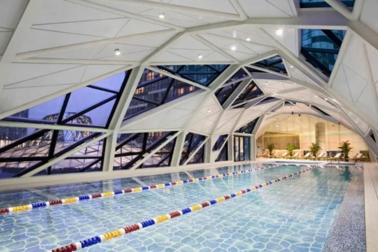 Ascott Raffles City Beijing Bagian luar foto