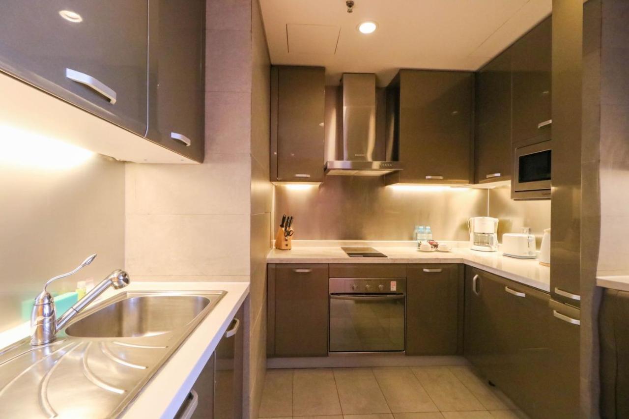 Ascott Raffles City Beijing Bagian luar foto