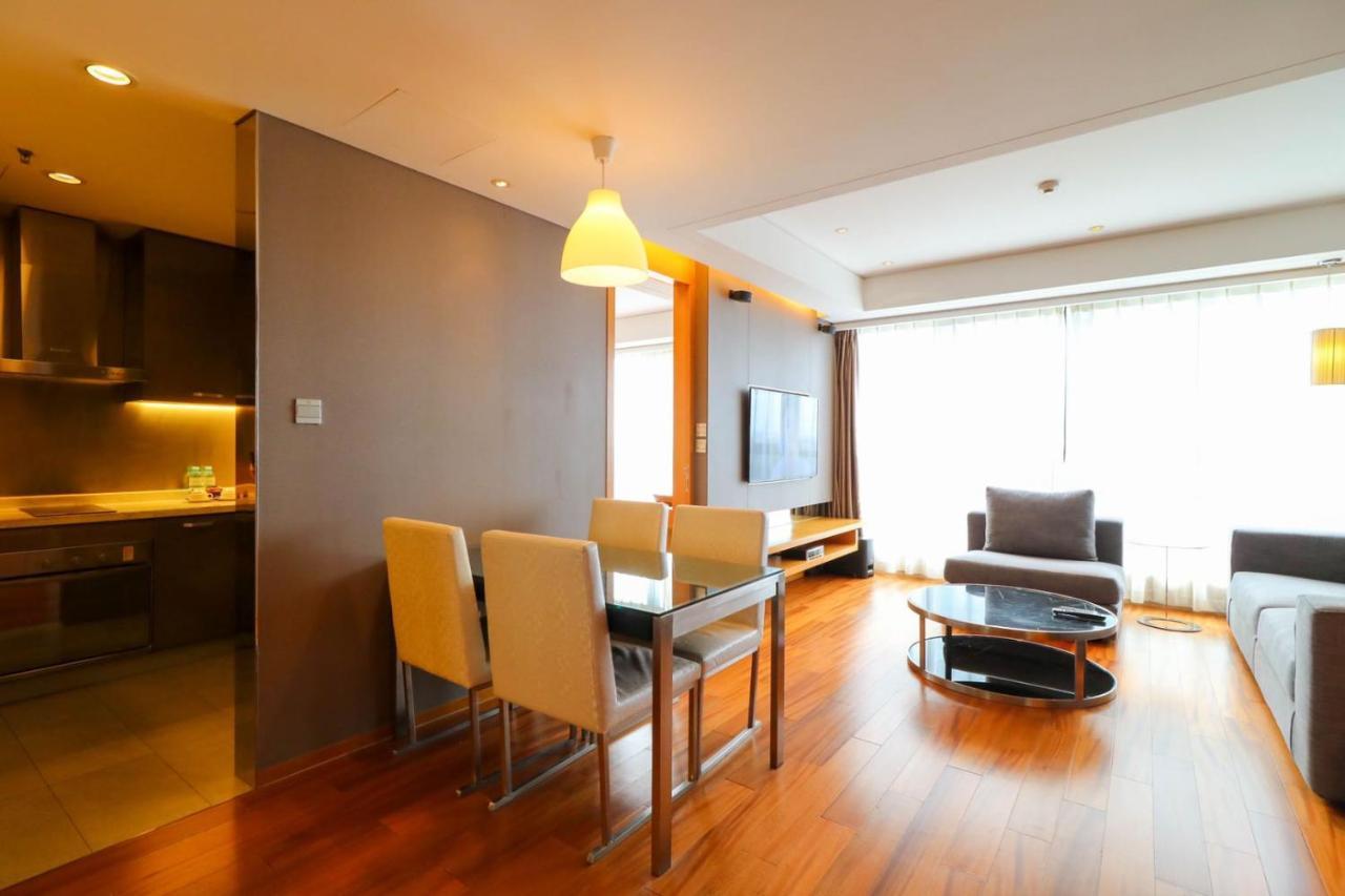 Ascott Raffles City Beijing Apartment Bagian luar foto