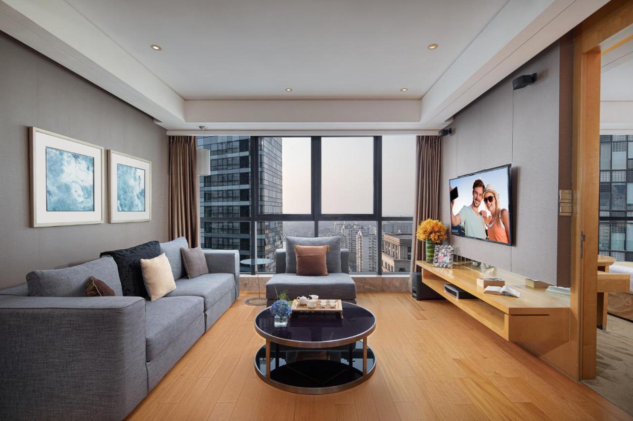 Ascott Raffles City Beijing Apartment Bagian luar foto