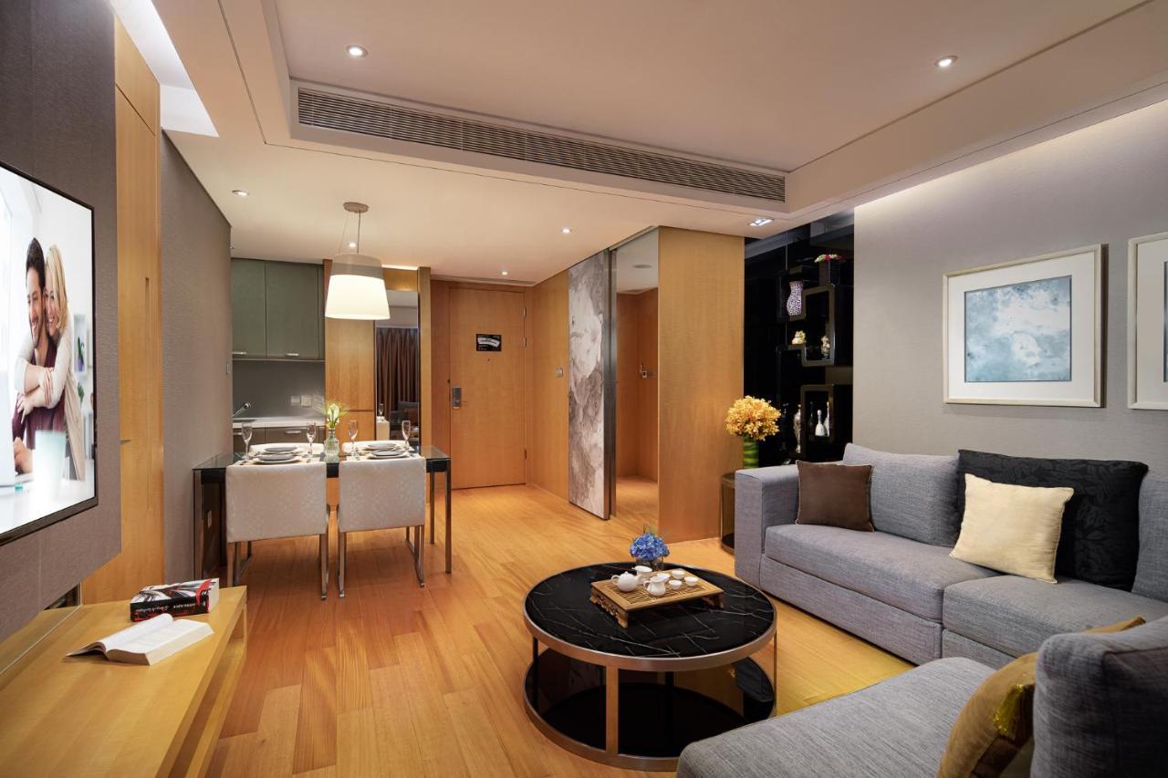 Ascott Raffles City Beijing Bagian luar foto