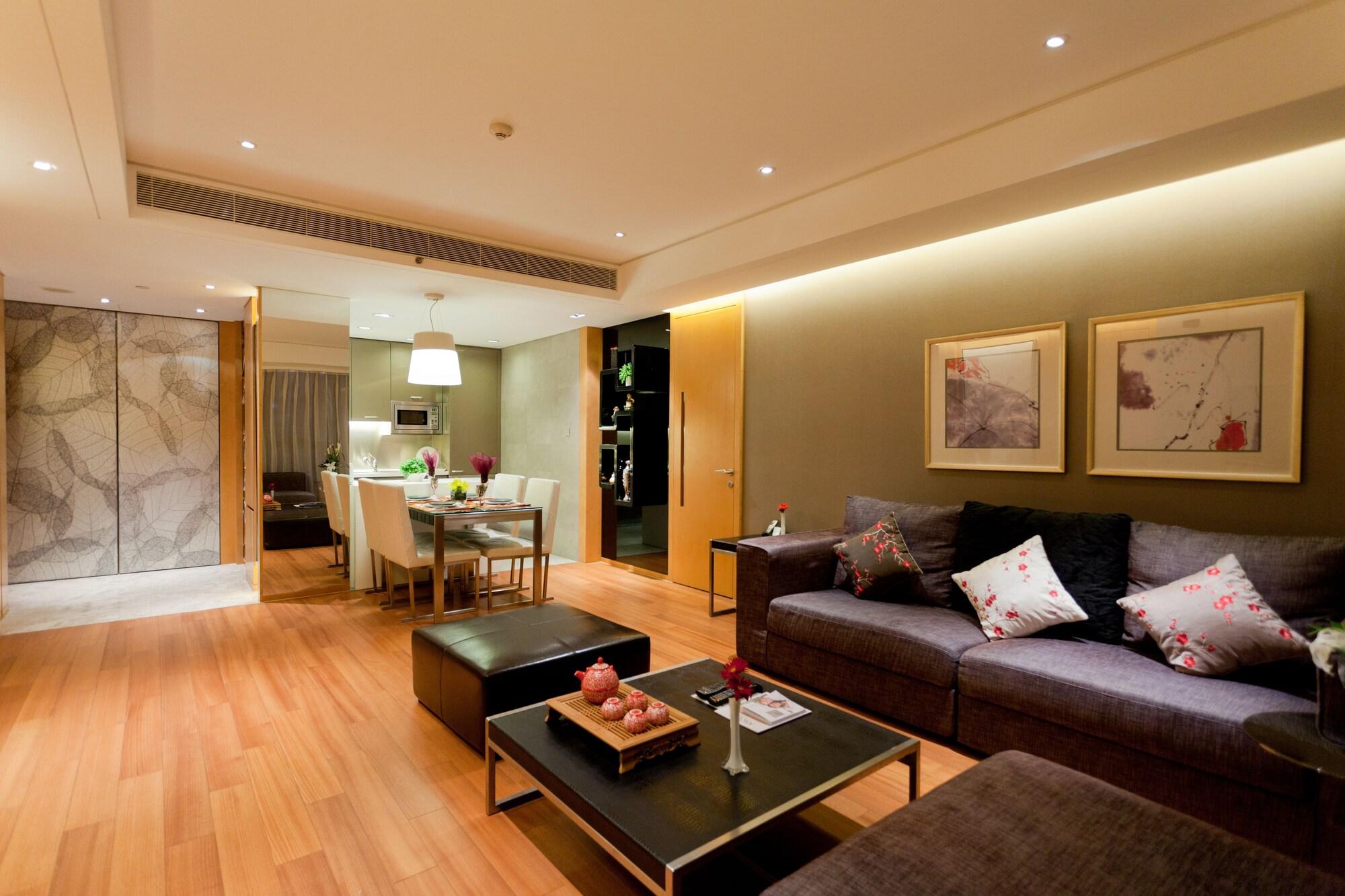 Ascott Raffles City Beijing Bagian luar foto