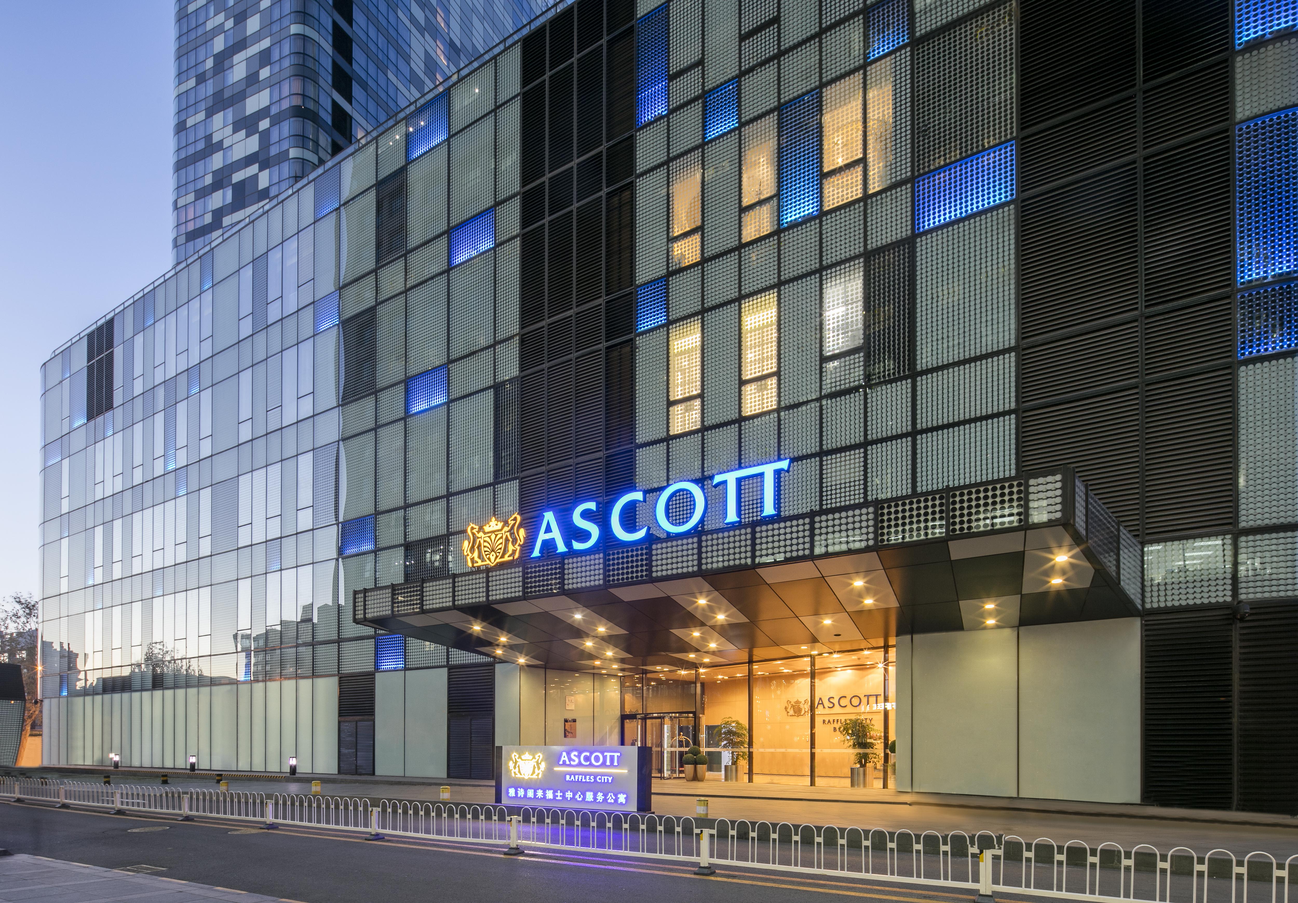 Ascott Raffles City Beijing Apartment Bagian luar foto