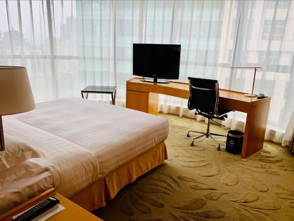 Ascott Raffles City Beijing Bagian luar foto