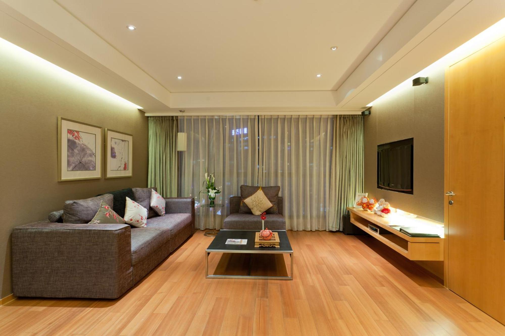 Ascott Raffles City Beijing Bagian luar foto