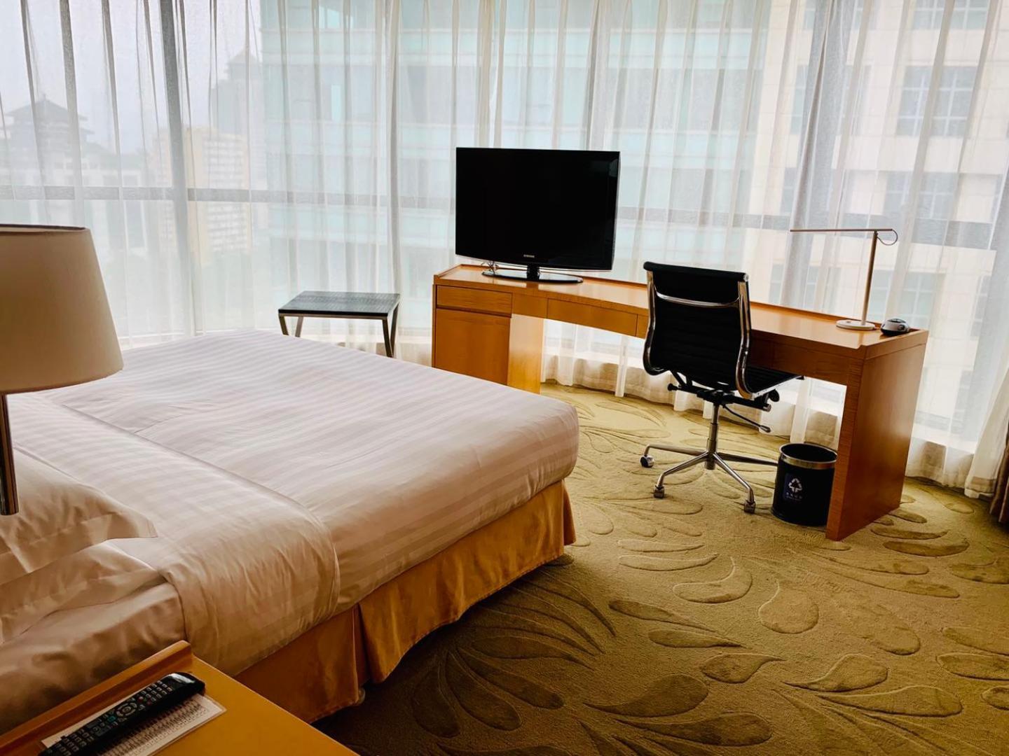 Ascott Raffles City Beijing Bagian luar foto