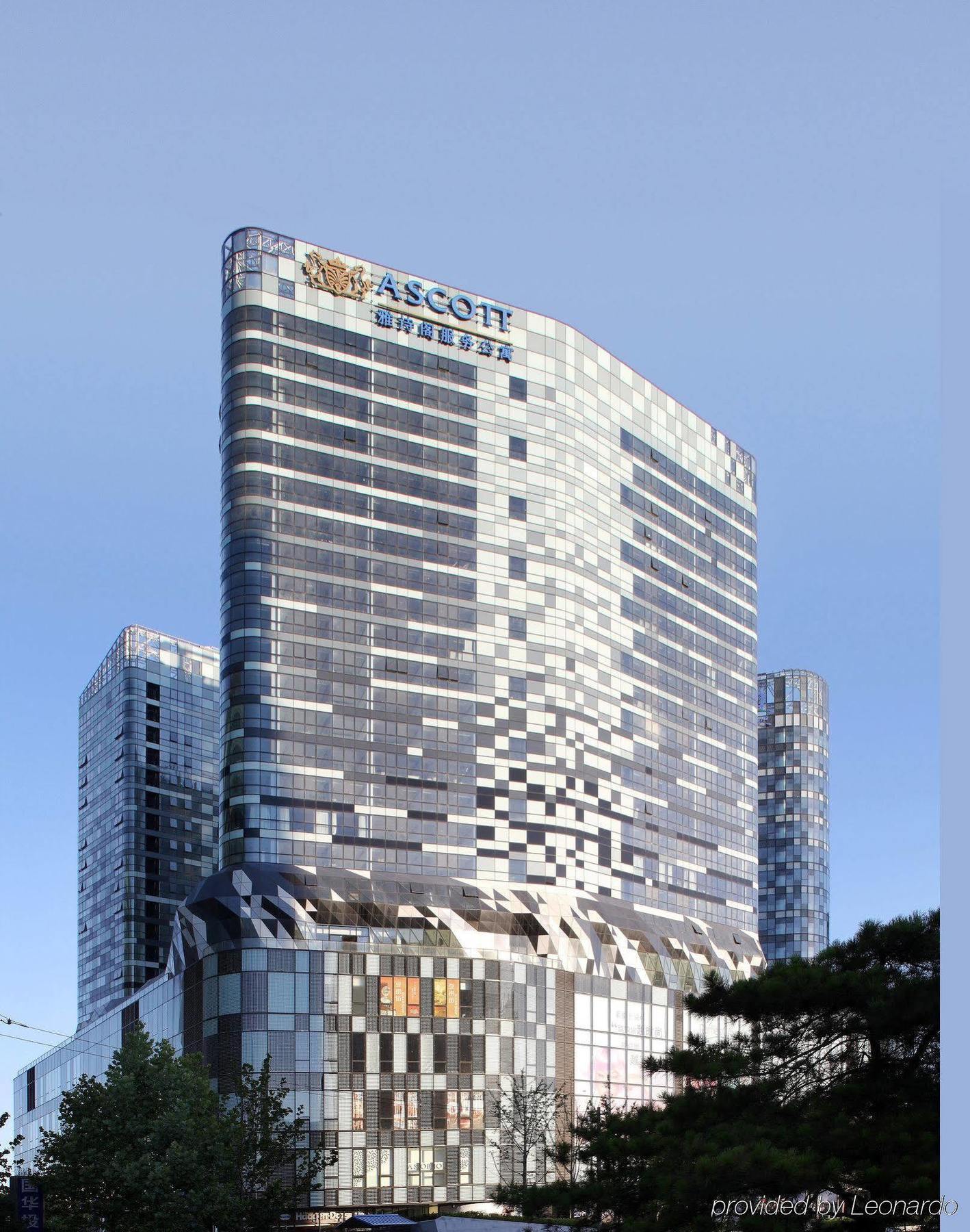 Ascott Raffles City Beijing Bagian luar foto