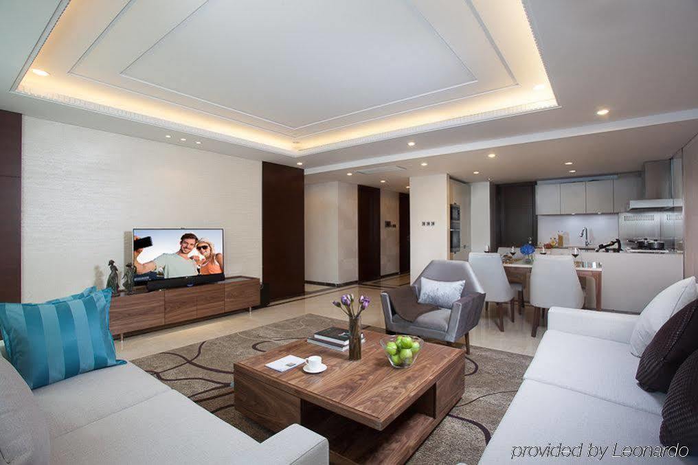 Ascott Raffles City Beijing Apartment Bagian luar foto