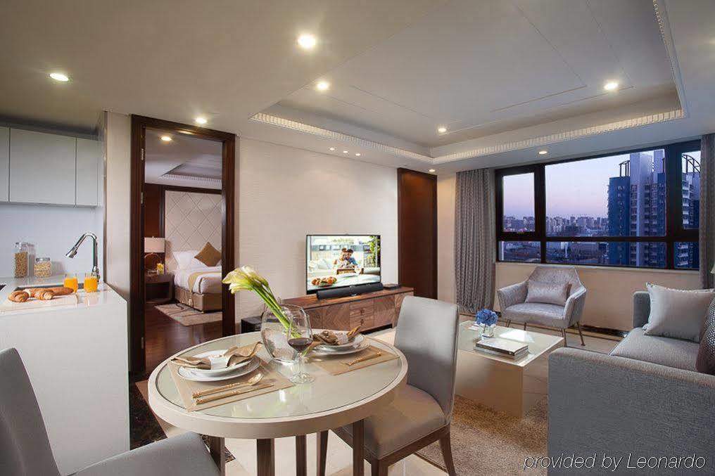 Ascott Raffles City Beijing Bagian luar foto