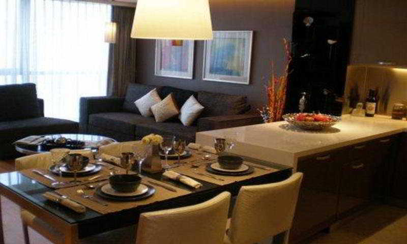 Ascott Raffles City Beijing Apartment Bagian luar foto