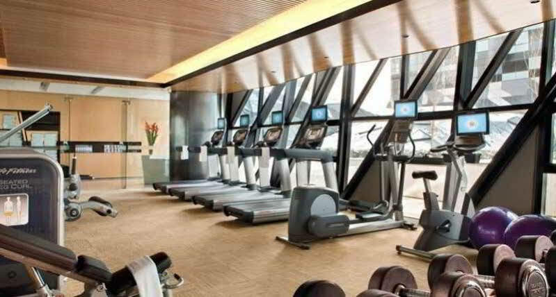 Ascott Raffles City Beijing Bagian luar foto
